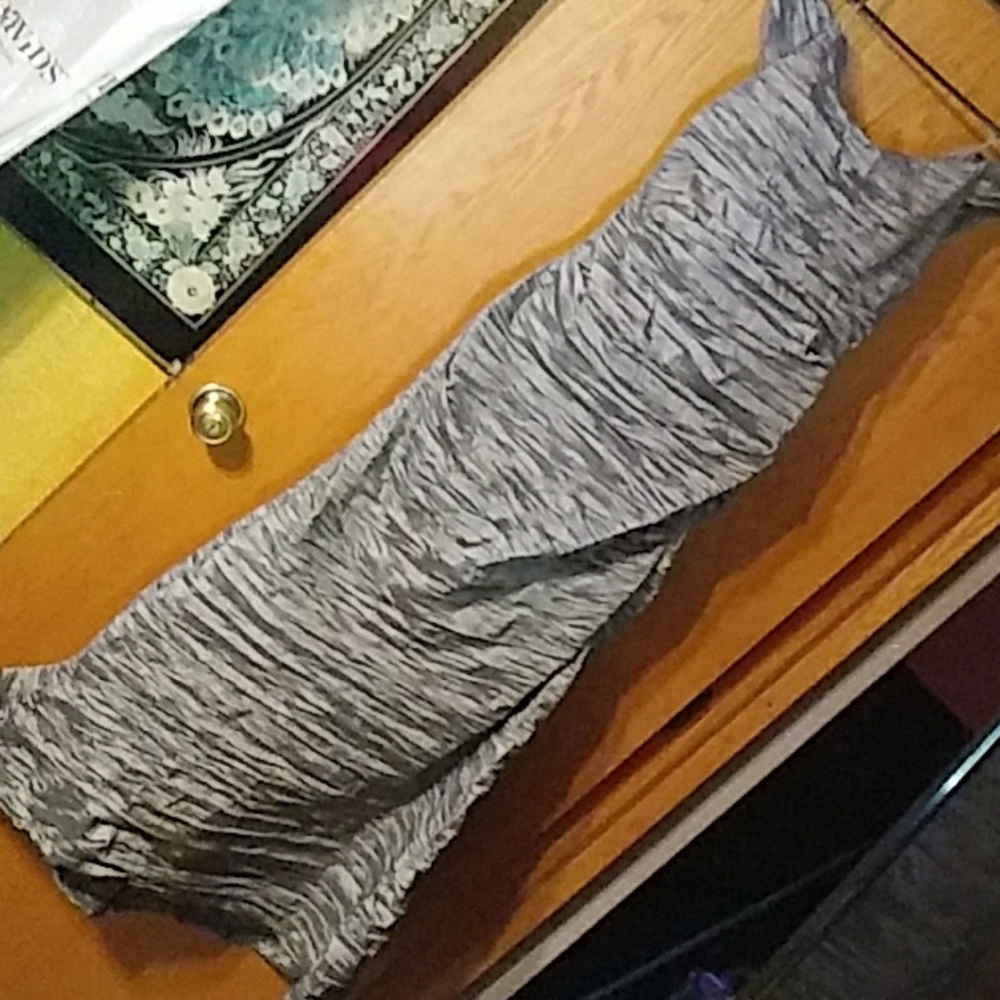 Women's silver dress